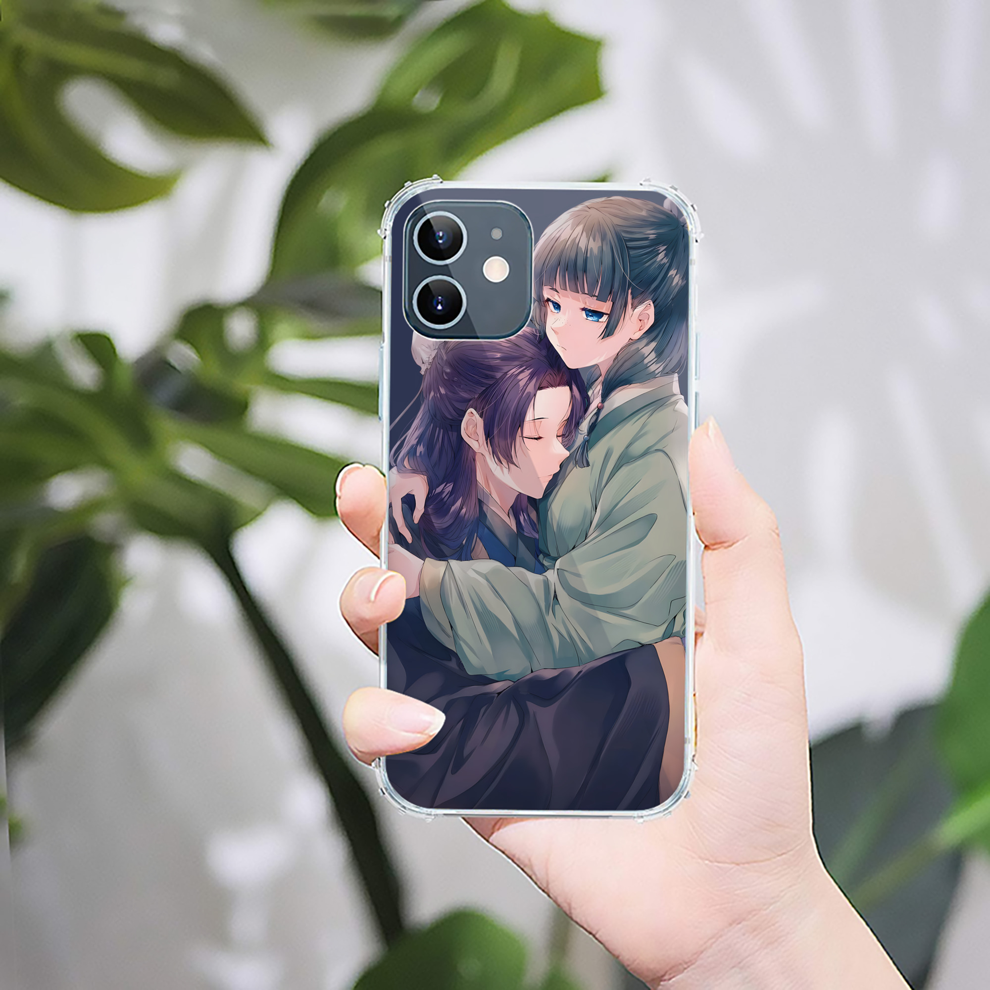 （画像用） 薬屋のひとりごと The Apothecary Diaries 【iPhone 12シリーズ対応】透明スマホケース（クリアソフトケース）
